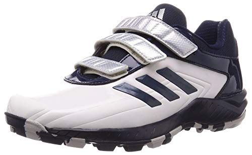 [アディダス] 野球スパイク ジュニア ジャパントレーナー AC 50 男の子 女の子 19~24.5cm EPC55 クリスタルホワイト/カレッジネイビー/シルバーメタリック(EG2410) 20.0 cm
