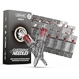 Wormhole Tattoo Needles 20Pcs 5M1 Disposable Tattoo Cartridge Needles Stack Magnum for Tattoo Gun Cartridge Machine Permanent Makeup (1005M1)