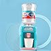 AHRIWINK Mini Distributeur d'eau de Bureau Mignon Eau Électrique Cooler Modèle Éducatif Enfants Détachables Mini Boire Fontaine avec Musique Light Poupée Maisons Accessoires Indoor pour Les Filles,I