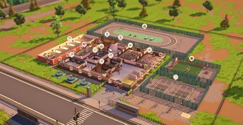 Let's School -Switch 【特典】DLCウォータータウン、DLCマジカルキャッスル（ゲーム内ダウンロード済）同梱