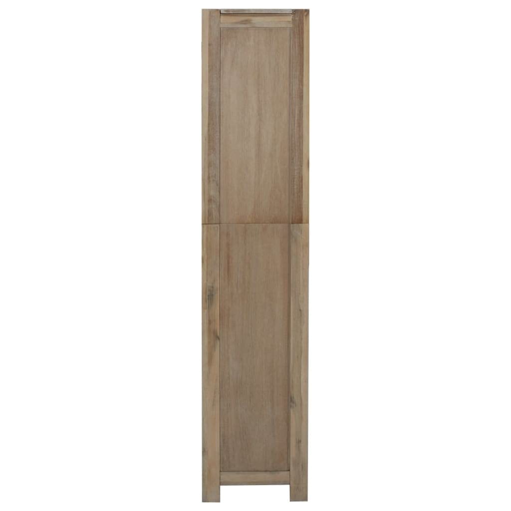 SYDE Scaffale a 5 livelli in legno di acacia, 80 x 30 x 140 cm