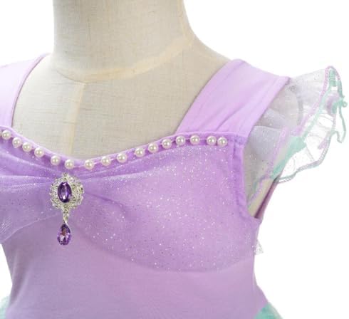 Dressy Daisy Toddler Girls Mermaid Princess Dress Up Costume, Size 4T — view 4
