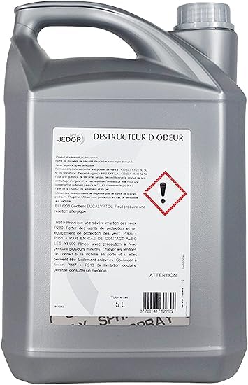 Liquide Destructeur d'odeur - JEDOR - Bidon 5L