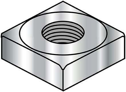 M6-1.0 Metric Din 557 Square Nut A2 Stainless Steel (Pack Qty 3,000) BC-M6D557A2 by Korpek