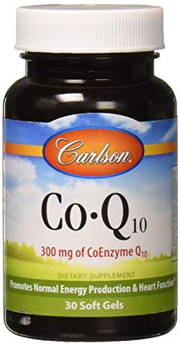 Carlson - Co-Q10, 300 mg of CoEnzyme Q10, Promotes Normal Energy Production