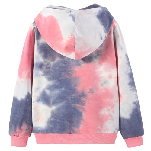 Image of Julylee Girls Cotton Pink Sweatshirts Hoodie Dinosaur Printed Tops