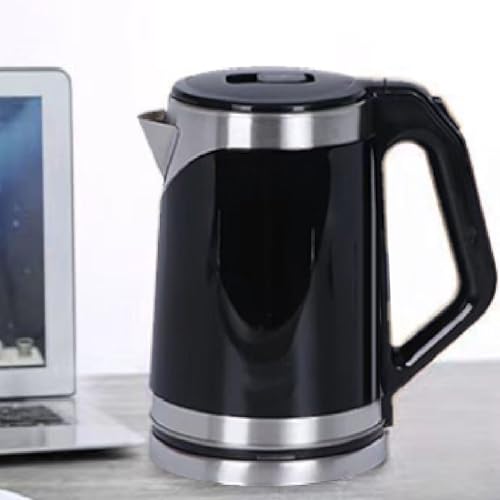 Hervidor eléctrico acero inoxidable 2L 1000W negro 110V miniatura 3