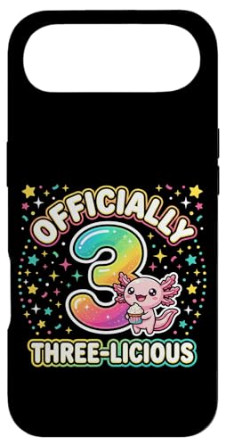 ������Three Licious Funny 3�Βa���� Axolotl �X�}�z�P�[�X iPhone Air �p