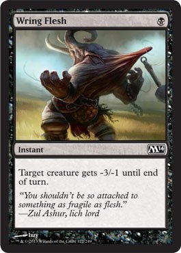 Magic The Gathering - Wring Flesh - Magic 2014