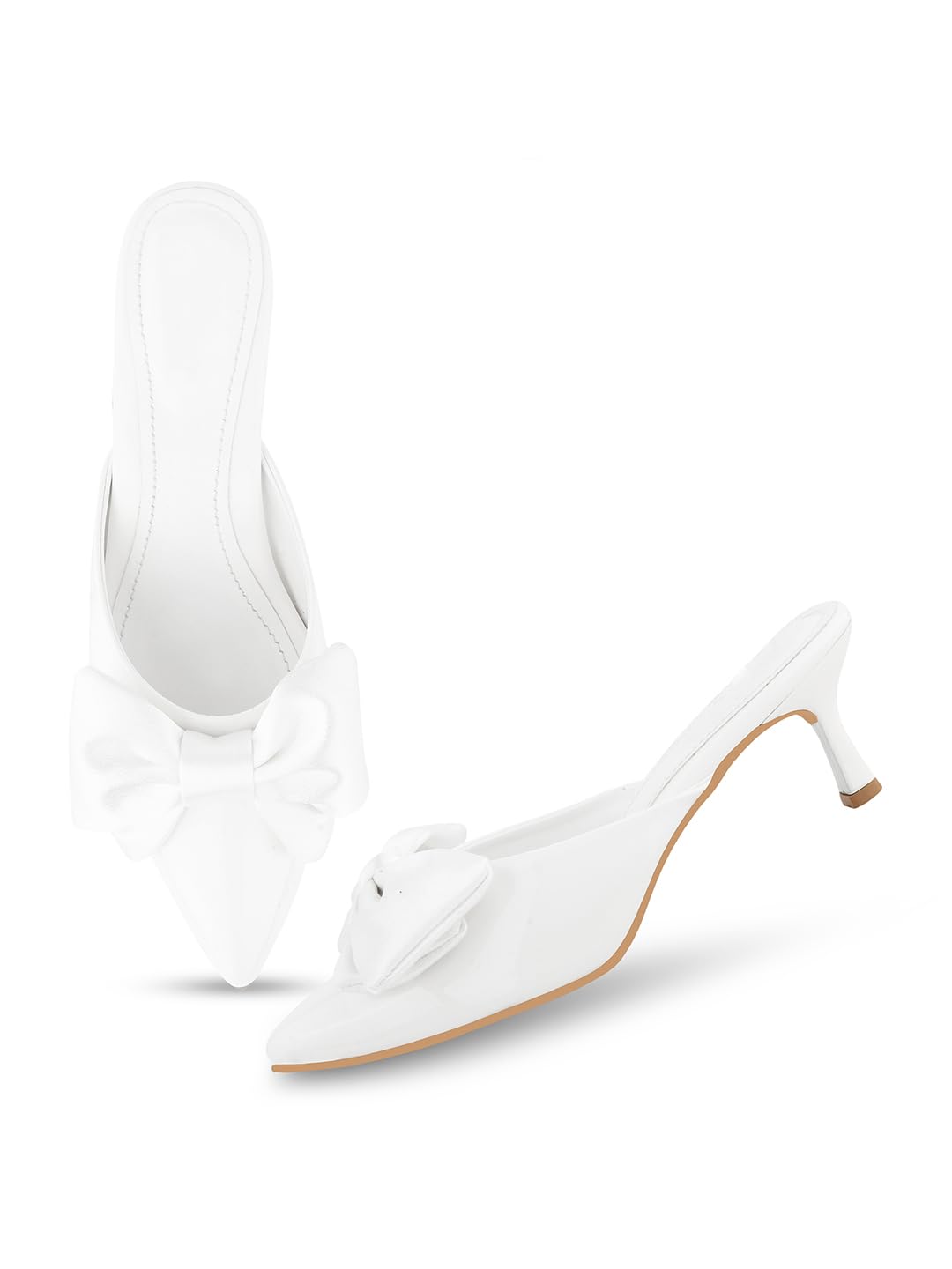 Froh Feet Embellished Pointed Toe Heels Glamorous and Sophisticated Womens Footwear (B0D8YRFJ15) Amazon Price History, Amazon Price Tracker