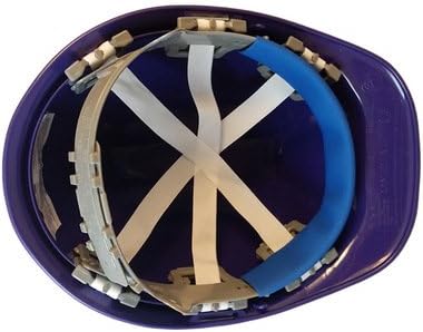 Inexpensive OSHA Hard Hat Kits - Omega 2 Cap Style with pin Lock suspensions and Hard Hat Tote - Purple