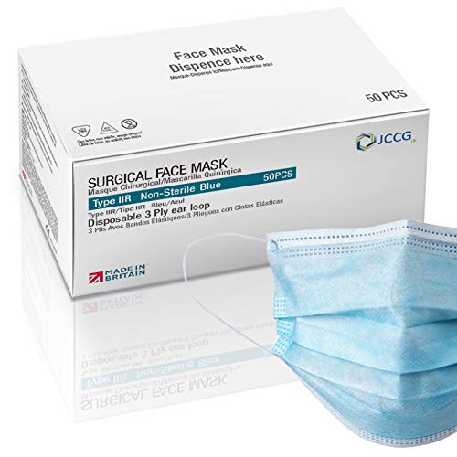 UK Manufactured Type IIR Surgical Face Mask, Medical grade Fluid