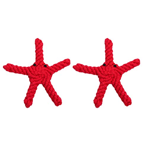 Brinquedo para cães de estimação - 2 peças adoráveis de brinquedo de corda de algodão para animais d