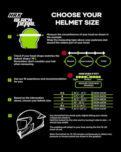 Image of HAX Full Face Motorcycle Helmet for Adult Men and Women, DOT & ECE 22.06 Certified - Powersports Advanced Ventilation Motocross Helmet for Motorbike Street Bike