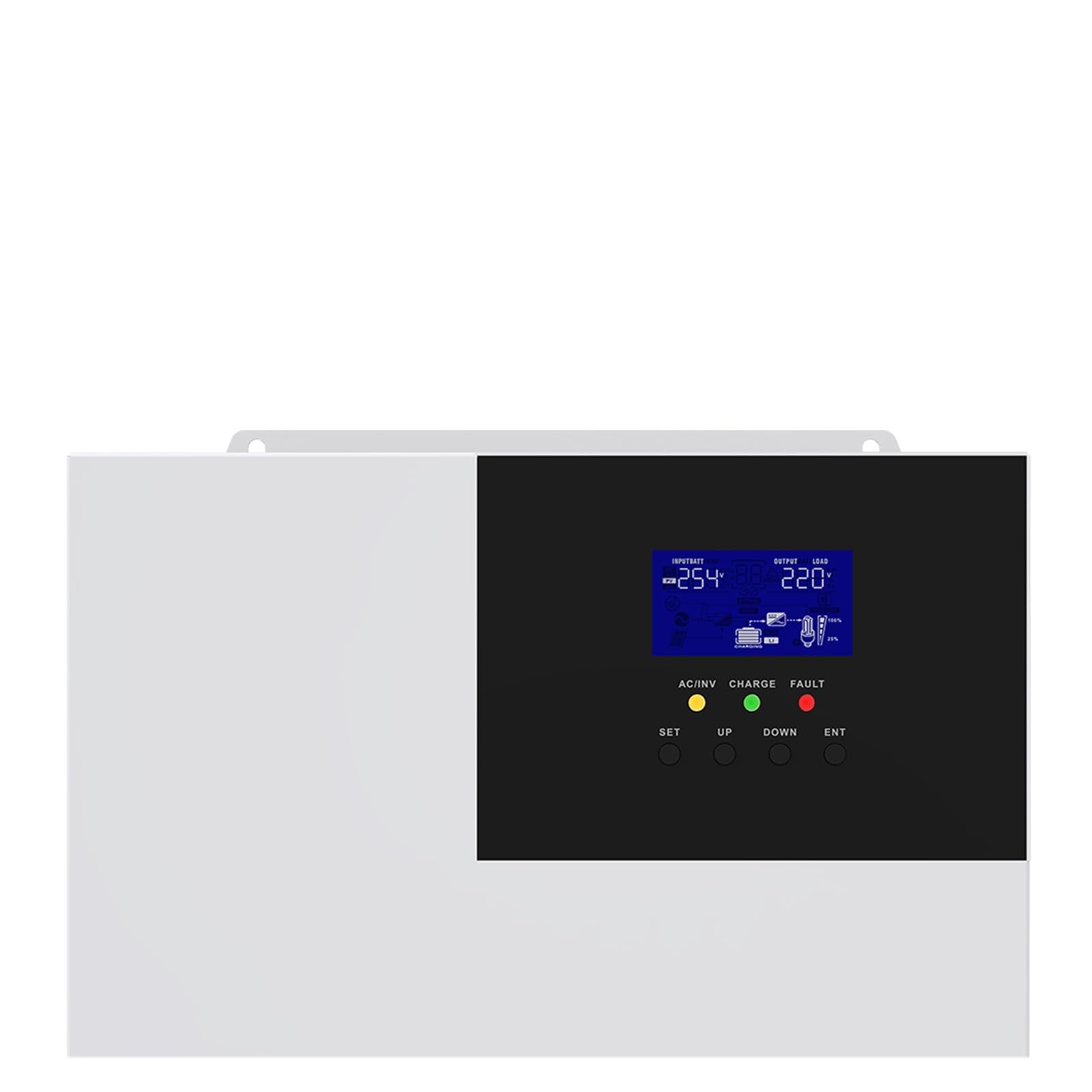 3300W Hybrydowy Falownik Solarny MPPT 80A 3300VA Sinusoidalny Off-Grid 24V Ładowarka Stabilny Niezawodny Kompleksowe Zastosowanie(3300W)