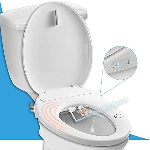 BUTT BUDDY Suite - Smart Bidet Toilet Seat Attachment & Fresh Water Sprayer (Cool & Warm Temperature Control | Dual-Nozzle Cleaning, Adjustable Pressure | Easy Setup, Universal Fit) Cover