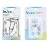 Aspirador Sugador Nasal Com Estojo Combo Com Kit Manicure Unhas Para Bebê Com Estojo Buba