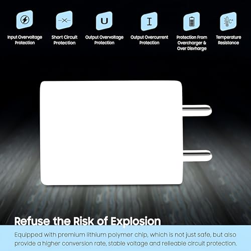 Image of Original Vivo 66W Type C Flash Charger Adapter for Vivo V27 /V27 Pro /V29 /V29 Pro /V29e /V23e /V23 Pro /V25 /V25e /V25 Pro, iQOO Neo 6 /7 /7 Pro /9 /9 Pro /T2 /T2 Pro /T3 /Z9x /Z9s Fast USB-C Charging Adapter- White