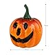 Kesote 6 Kürbis Deko Halloween Dekoration Herbstdeko Klein Mini Figur Schaum (ca. 6,5 cm)