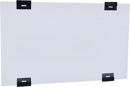 LIONS HEAD Glass 4 Mm Thiness Fibre Tv Screen Protector Damage Protection Panel Damage Blocking & Blue Light From 380 To 495Nm Fits Led 4K Oled Net…