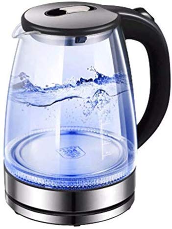 Tragbarer Wasserkocher Glas-Wasserkocher Glas-Wasserkocher Automatische Abschaltung Edelstahl Anti-Heißwasserkocher Haushaltsküchengeräte