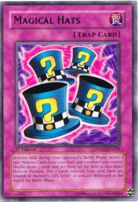 YuGiOh Duelist Pack Yugi Single Card Magical Hats DPYG-EN028 Rare [Toy]
