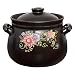 Casserole Pot Hot Pot Terrines Cookware Japoński gliniany garnek Hot doniczki Earthenware Glina Handmade Chiński styl Tradycyjny Gotowanie Zapiekanka Ceramika odporna na ciepło Simmered lub Duszone