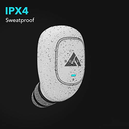 Image of Boult Audio AirBass Truly Wireless Bluetooth in Ear Earphone with Mic (White)