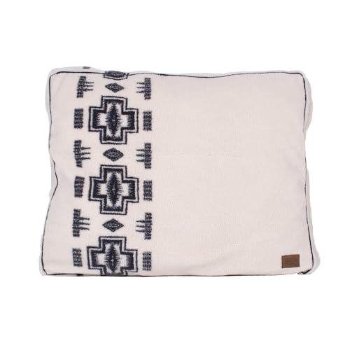 Pendleton Harding Tonal Berber Napper Dog Bed in Natural, L - Thumbnail 4