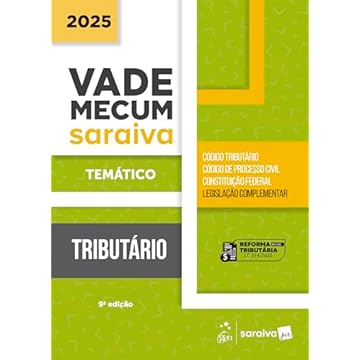 Capa do livro Vade Mecum Tributário - Temático - 9ª Edição 2025