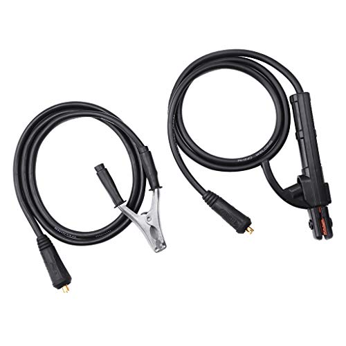 VANKOA Pince à Souder Pince de Masse Connecteur de Câble pour Poste à Souder à l'Arc, Confortable Et Antidérapante