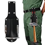 Hammerhalter für Gürtel, Werkzeug Gürteltasche aus Leder, Cuttermesser Tasche & Werkzeug Halter, Für Dachdecker & Handwerk