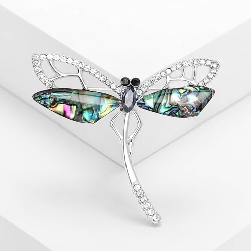 Image of Insect Animal Brooch Pin for Women Rhinestone Lapel Pins Vintage Brooches for Costume Accessories