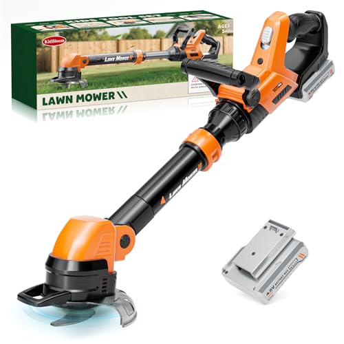 KidBloom Tondeuse Enfant avec Son et Lumières, Jeux Exterieur Outils Enfant, Jouet Enfants 3 Ans