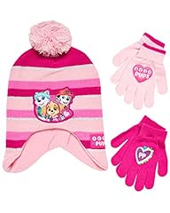 Paw Patrol Light/Dark Pink Glove 4-7