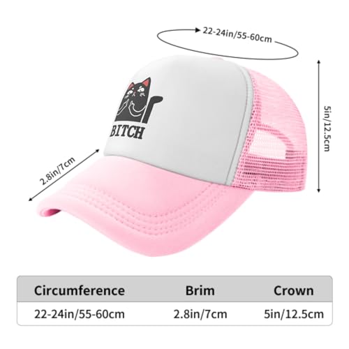 Image of Funny Trucker Hats,Trucker Hat Baseball Cap for Women Snapback Adjustable Hat Humor Gift Men