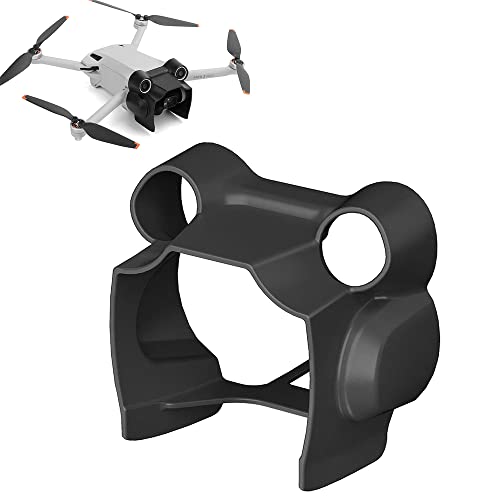 TMOM DJI Mini 3 pro�p �����Y�t�[�h �T���t�[�h ���悯 �Ռ������Y�ی� �h῕ی�J�o�[ �W���o���J�������b�N �v���X�`�b�N ���h�~ �~�j�h���[���A�N�Z�A���[ (�u���b�N)