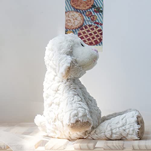 Plush Toys For Kids Cartoon Velvet Animal Stuffed Toys Festival Birthday Gifts For Girls Boys (White - Sheep - 38Cm) #TOP5