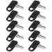 MUNTICO AM131841 10pcs Ignition Keys Replacement for JD Models Riding Mowers AMT600, AMT622, AMT626, All Material Transporters, Replaces AM101600, AM102439, M76975, M73153, TCA24616