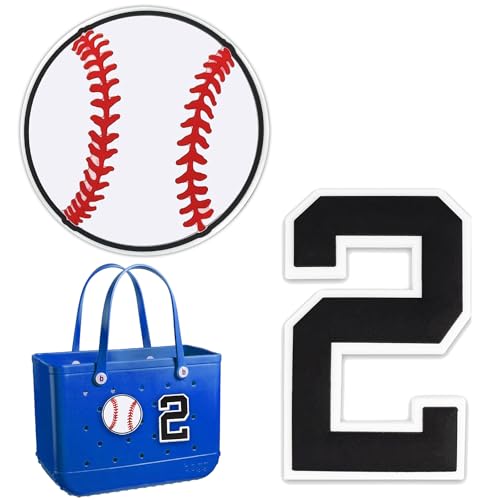 YIXIPAZH 2Pcs Number Charms for Handbag Insert & Decoration, Compatible with All Handbag Models