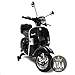 ATAA CARS Moto Vespa Officiel 12v électrique pour Enfants Licence Piaggio - Noir