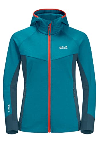 Jack Wolfskin Hydro Grid Fleece veste femme polaire technique zippée