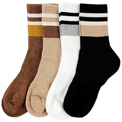 4pairs-black White Coffee Khaki