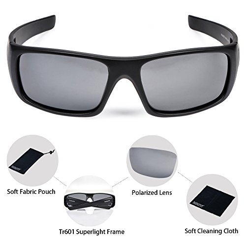 Duduma TR601 Óculos de sol esportivos polarizados para homens mulheres beisebol corrida ciclismo pes