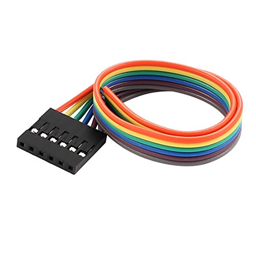 Aexit 10 piezas cables jumper hembra 20 cm miniatura 4