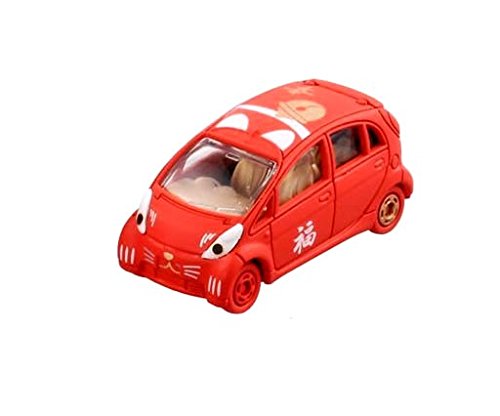 Amazon | トミカ 紅白福々トミカ (紅) 三菱 i-MiEV 招き猫 (無病息災