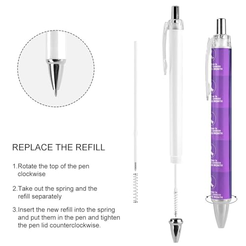 Bolígrafo retráctil de tinta negra, regalo para estudiantes 4
