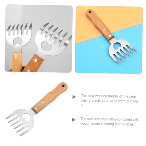 JEWEDECO Garras Trituradoras De Carne Churrasco Puxado Patas De Porco Garras De Porco Puxadas Garras