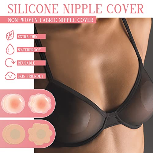 Boob Tape,Boobytape For Breast Lift,29 Pcs Bob Tape For Large Breast A-J Cup ,Waterproof Sweat-Proof Breast Tape Lift 1 Body Tape,16 Satin,4 Silicone Nipple Stickers,6 Breast Lift Patch Chest Supports #TOP3