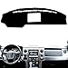 HUYAYUN Tapis De Couverture De Tableau De Bord Anti-Dérapant De Voiture Pad Pare-Soleil Instrument Tapis Accessoires Auto, pour Ford F-150 F150 Lobo Raptor 2009-2011 2012 2013 2014